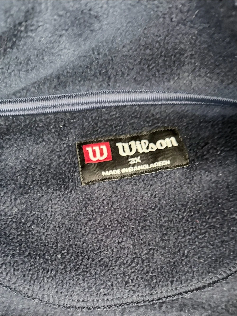 Wilson zip pullover